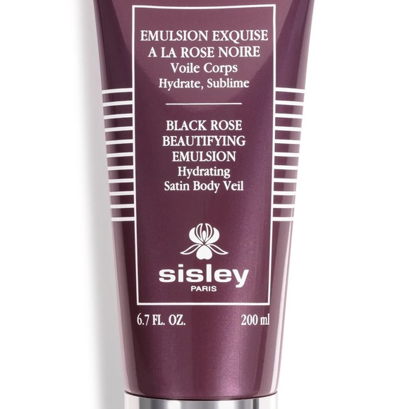 New Sisley Paris Black Rose Satin body veil